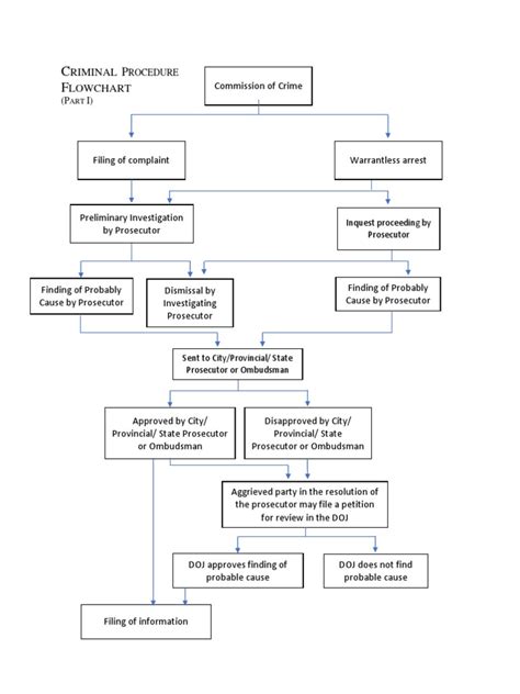 Criminal Procedure Flowchart PDF .